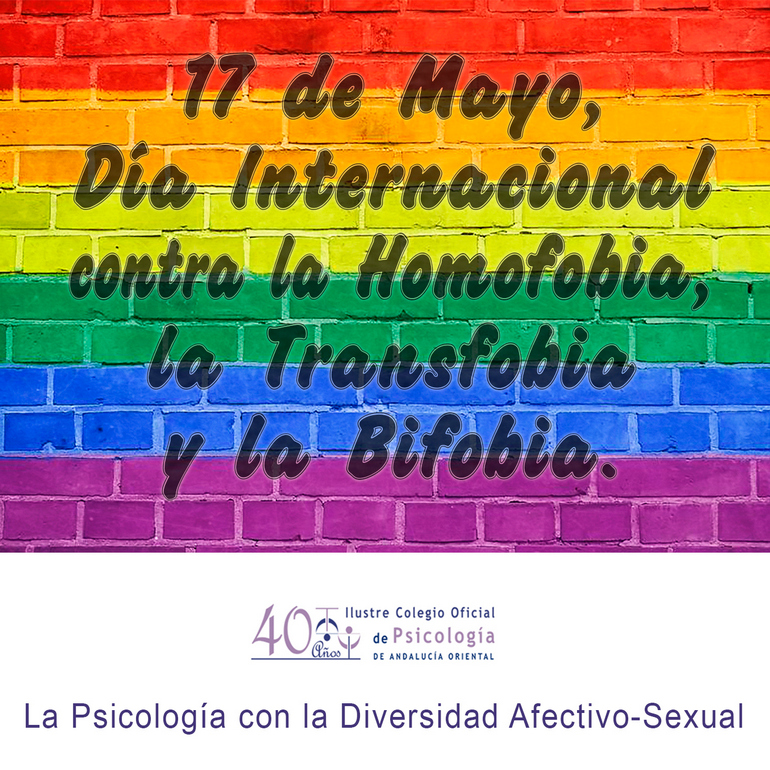 De Mayo D A Internacional Contra La Homofobia Transfobia Y Bifobia Infocop